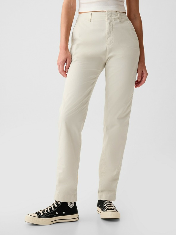 GAP Khaki hlače Mid Rise downtown GAP