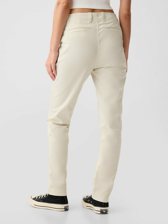 GAP Khaki hlače Mid Rise downtown GAP