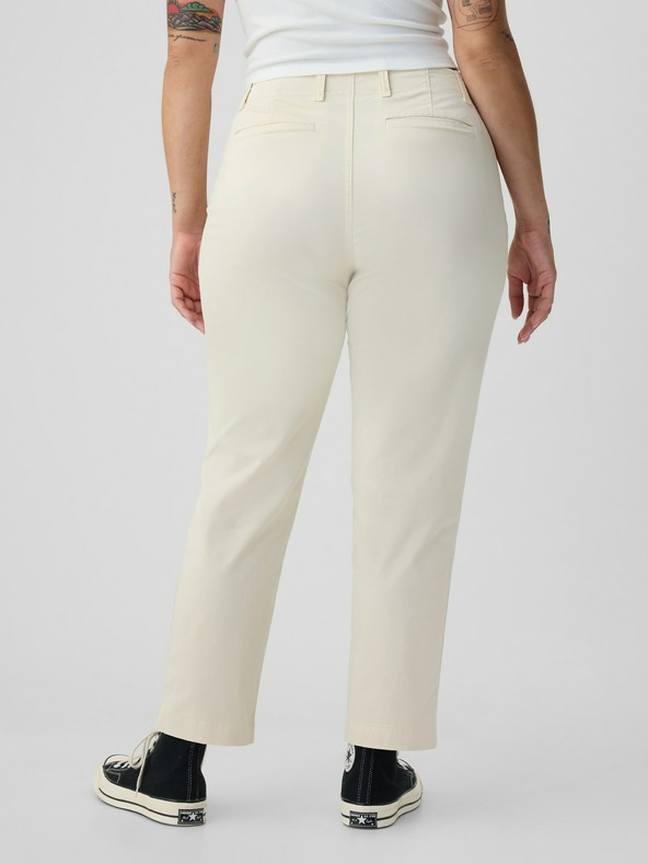 GAP Khaki hlače Mid Rise downtown GAP