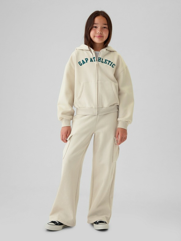 GAP Dječja dukserica s patentom Gap Athletic GAP