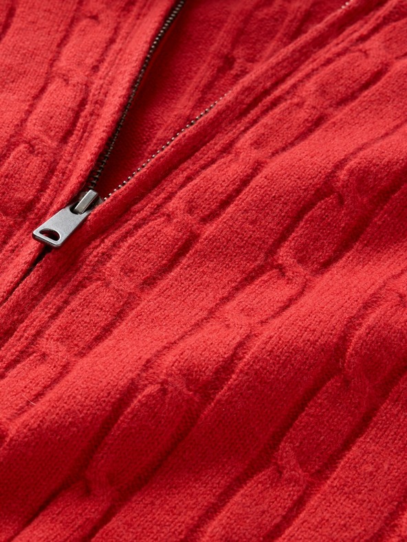 GAP CashSoft GAP dječji pulover na patentni zatvarač