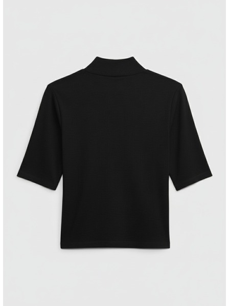 GAP Dječji rebrasti rolled neck džemper GAP