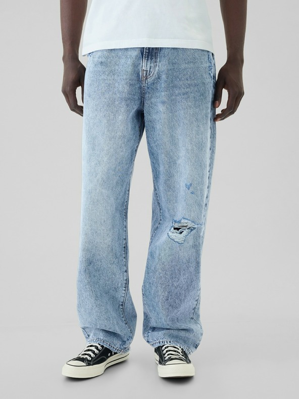 GAP Široke traperice Baggy Unisex GAP