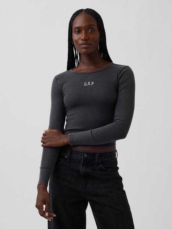 GAP Rebrasta majica s logom GAP