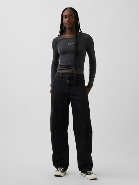 GAP Rebrasta majica s logom GAP