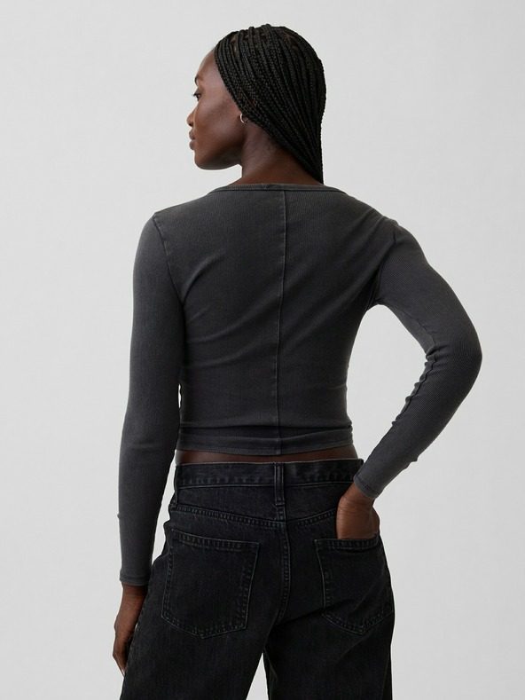 GAP Rebrasta majica s logom GAP