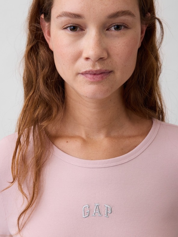 GAP Rebrasta majica s logom GAP