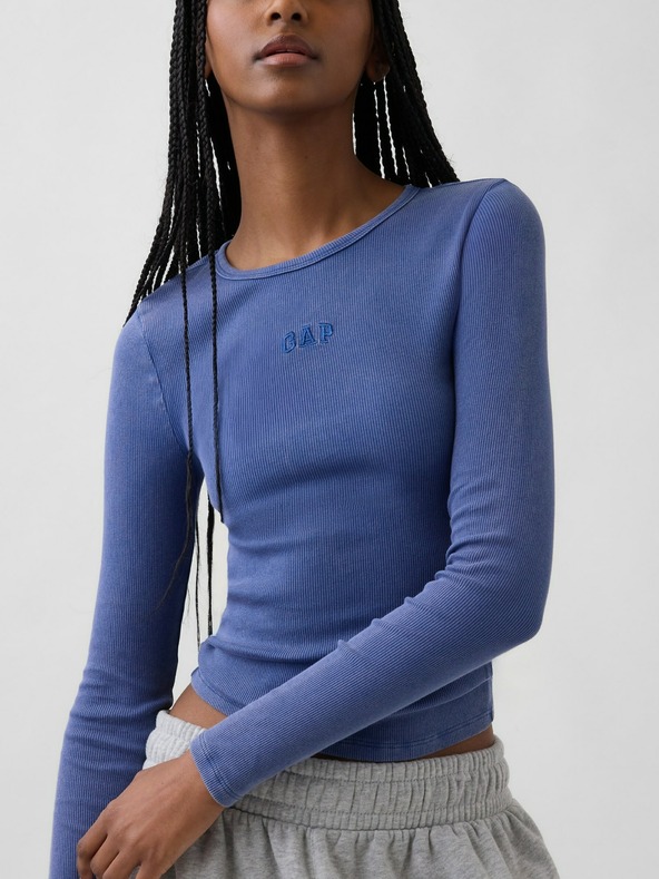 GAP Rebrasta majica s logom GAP