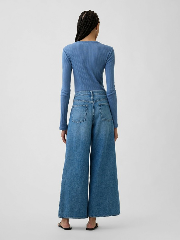 GAP Traper hlače Mid Rise Baggy GAP