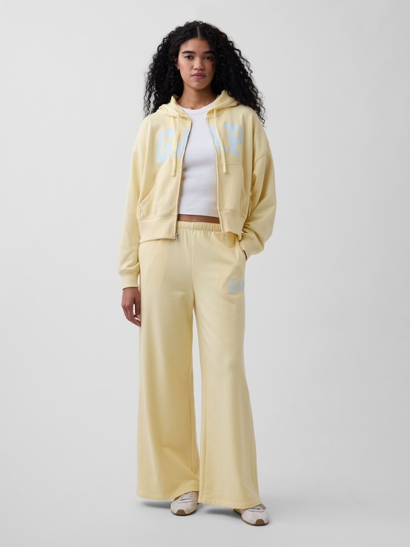 GAP Trenirka s logom Wide-Leg GAP