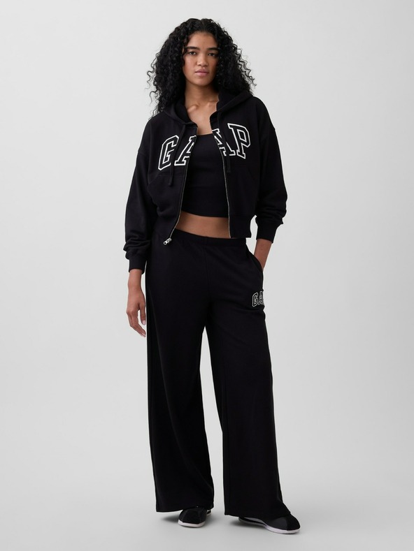 GAP Trenirka s logom Wide-Leg GAP