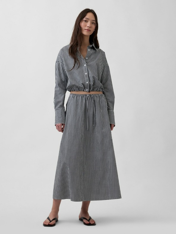 GAP Poplin maksi suknja GAP