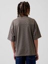 GAP Dječja mrežasta oversize majica GAP