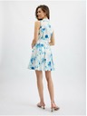 Orsay Plavo-bijela ženska haljina cvjetnog uzorka ORSAY