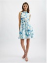 Orsay Plavo-bijela ženska haljina cvjetnog uzorka ORSAY