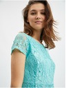 Orsay Tirkizna ženska čipkasta haljina ORSAY
