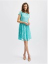 Orsay Tirkizna ženska čipkasta haljina ORSAY