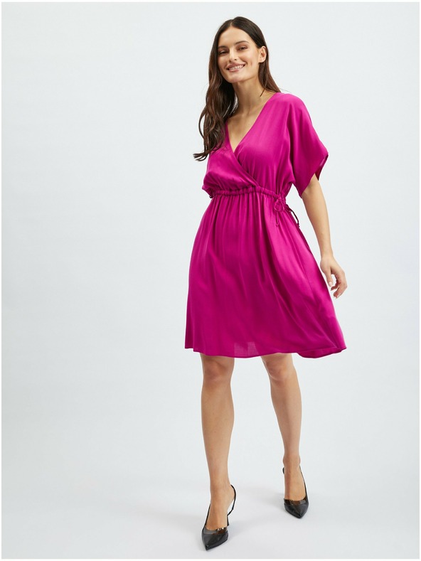 Orsay Tamnoružičasta ženska haljina ORSAY