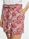 Orsay Krem-roze ženske kratke hlače s uzorkom ORSAY