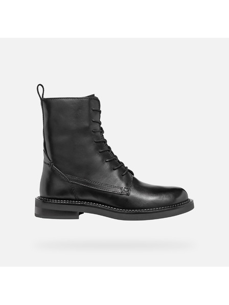 Geox Crne ženske gležnjače Geox Serilda