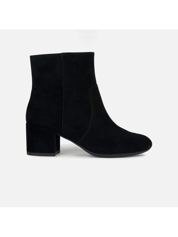 Geox Crne ženske gležnjače Geox Eleana