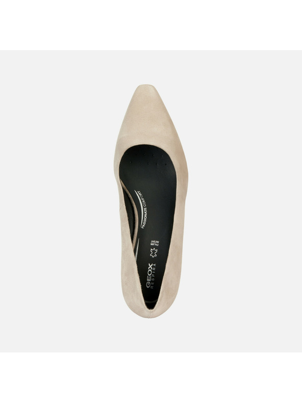 Geox Krem ženske salonke Geox Giselda