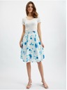 Orsay Plavo-bijela ženska suknja cvjetnog uzorka ORSAY