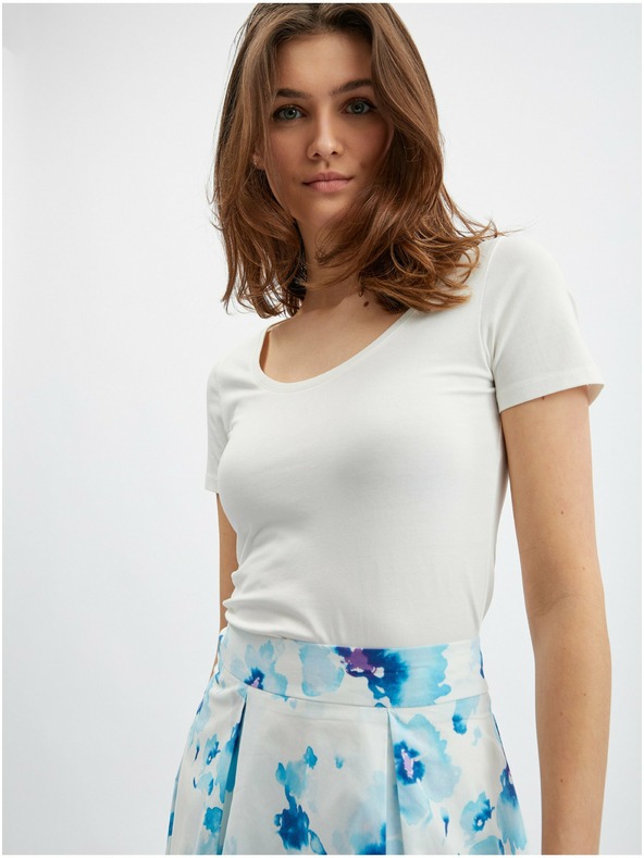 Orsay Plavo-bijela ženska suknja cvjetnog uzorka ORSAY