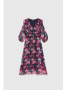 Moodo Tamno plave cvjetne haljine Moodo