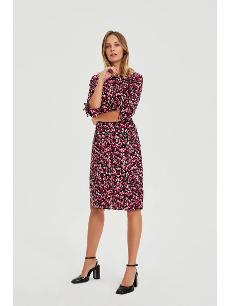 Moodo Uzorkovana ljubičasta suknja Moodo