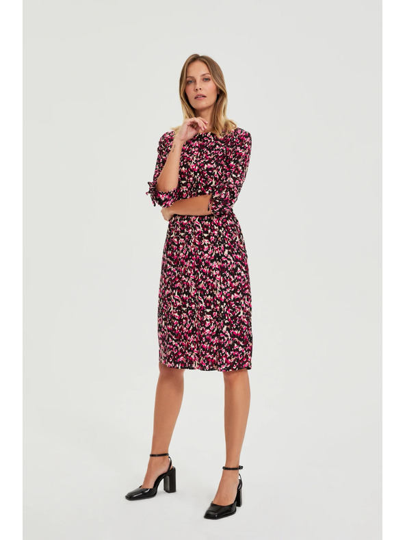 Moodo Šare ljubičaste haljine Moodo