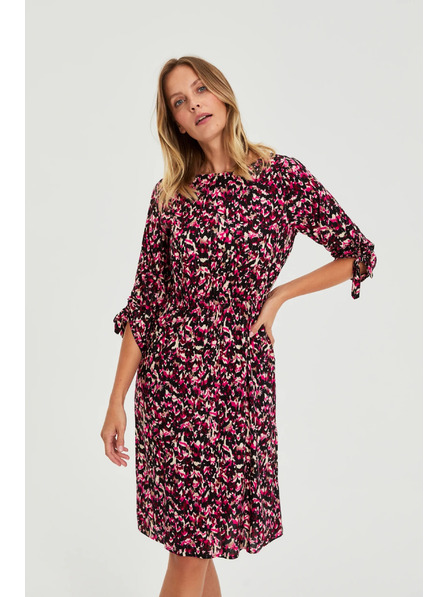 Moodo Uzorkovana ljubičasta suknja Moodo