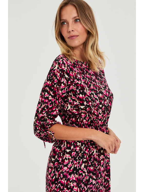 Moodo Šare ljubičaste haljine Moodo