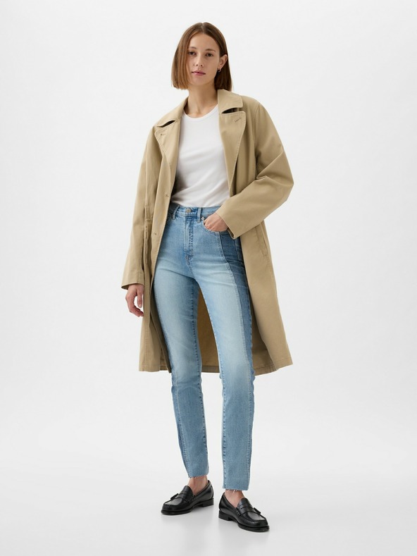 GAP Traperice High Rise Patchwork Vintage Slim GAP