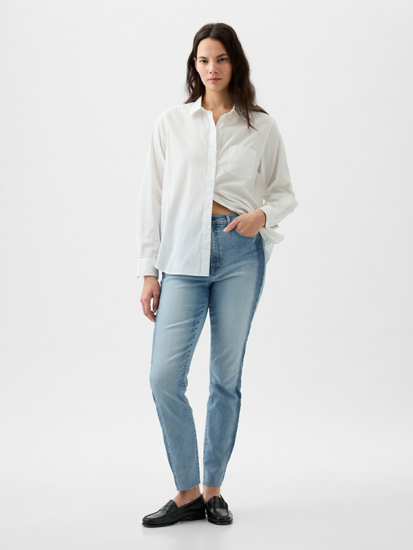 GAP Traperice High Rise Patchwork Vintage Slim GAP