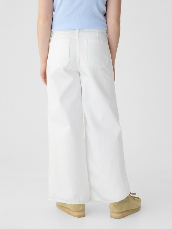 GAP Dječje High Stride Wide-Leg traperice GAP