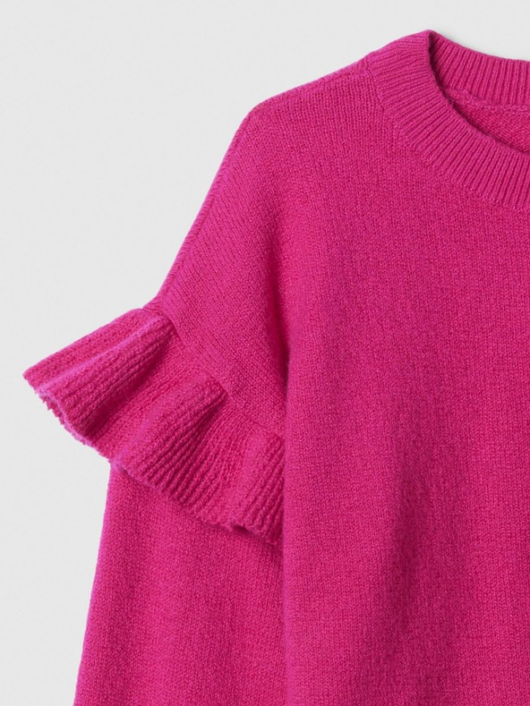 GAP Baby džemper s volanima CashSoft GAP