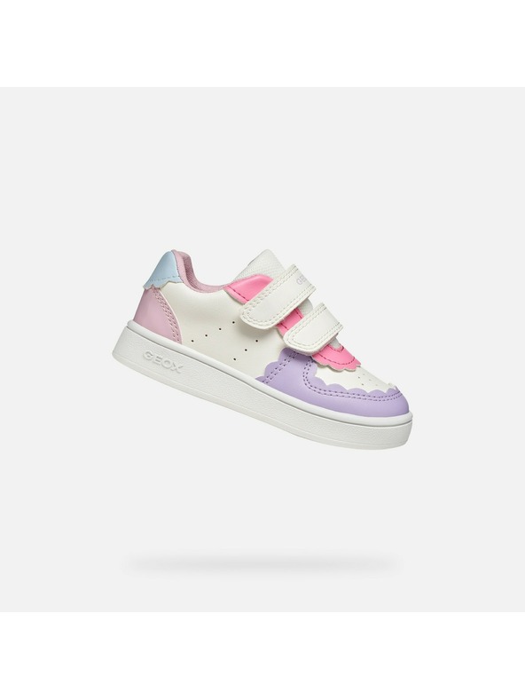 Geox Bijele Geox Eclyper tenisice za djevojčice