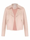 Orsay Svijetlo ružičasta ženska jakna od brušene kože ORSAY
