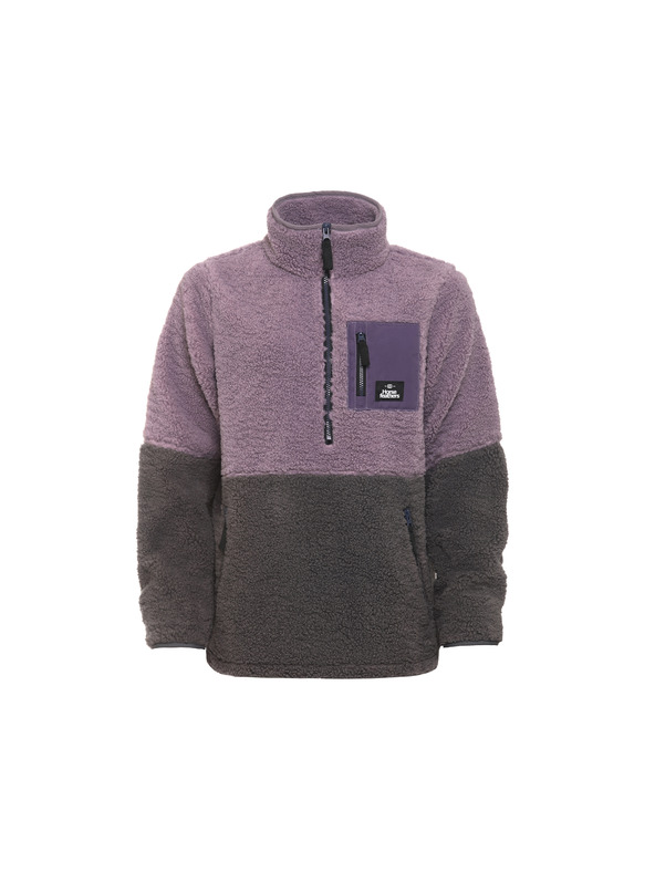 Horsefeathers Ženska fleece hoodie Elvira - iris