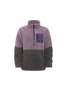 Horsefeathers Ženska fleece hoodie Elvira - iris