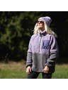Horsefeathers Ženska fleece hoodie Elvira - iris