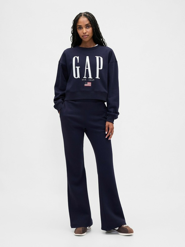GAP Oversize dukserica s logom VintageSoft GAP
