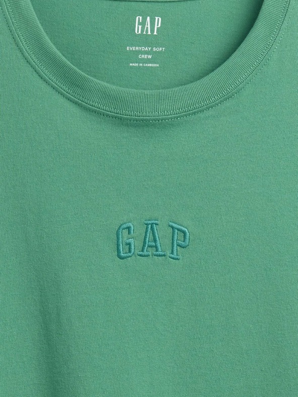 GAP Majica s logom Everyday Soft GAP