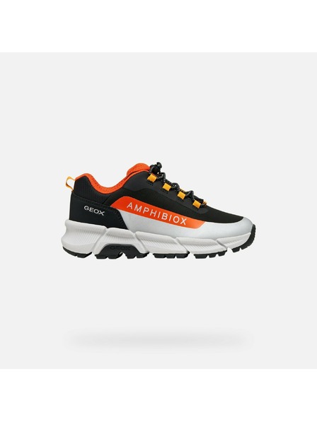 Geox Crne dječje tenisice Geox Flexyper Plus B ABX