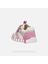 Geox Ružičaste djevojčje cipele za prve korake Geox Iupidoo