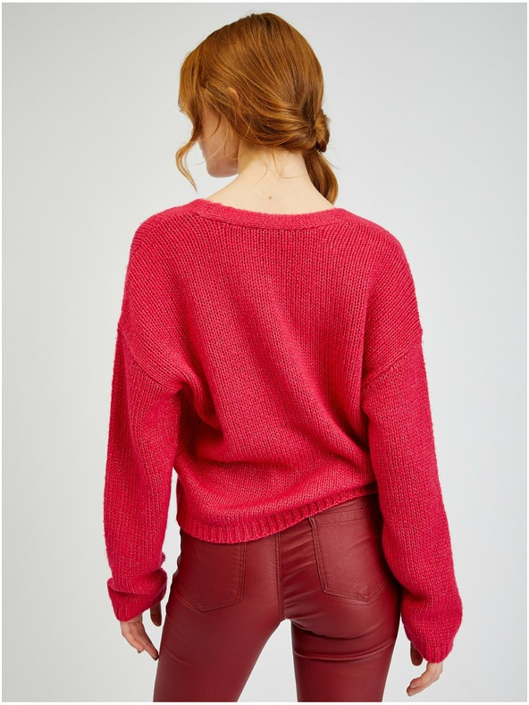 Orsay Tamnoružičasta ženska široka vesta ORSAY