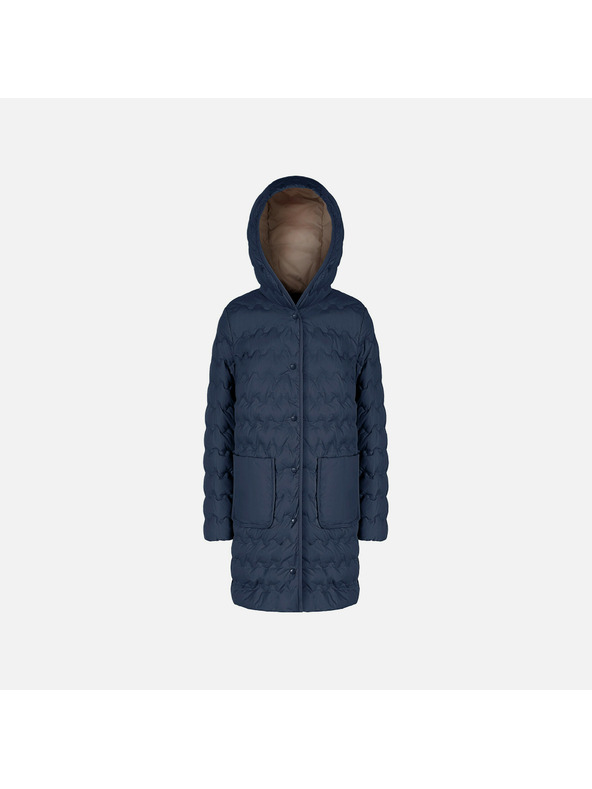 Geox Tamno plava ženska pernata jakna Geox Myluse