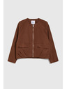 Moodo Kratka jakna smeđa Moodo
