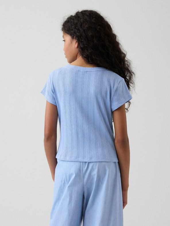 GAP Dječja rebrasta majica GAP